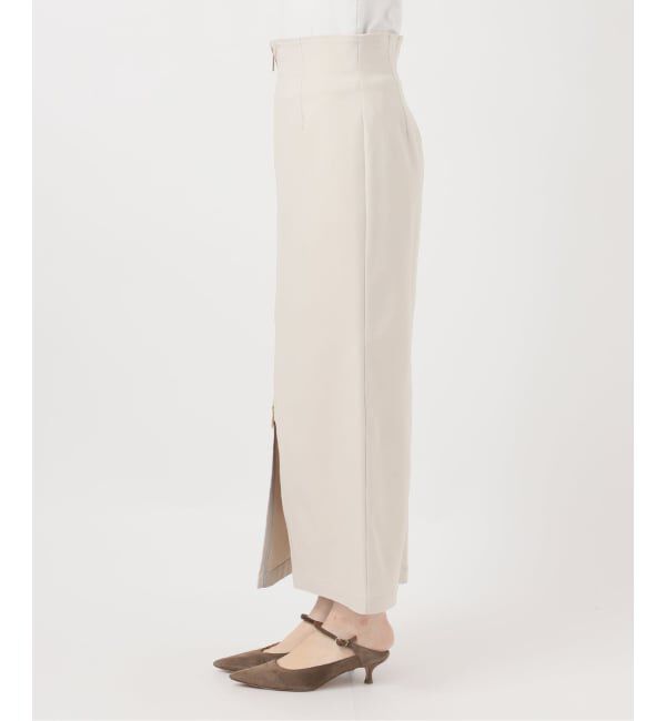 NOBLE「《追加3》RyNyコンフォートストレッチジップタイトスカート」|スカート|