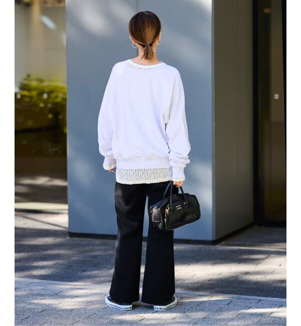 FRAMeWORK「《追加》ライトダブルクロスイージースラックス2」|スラックス|