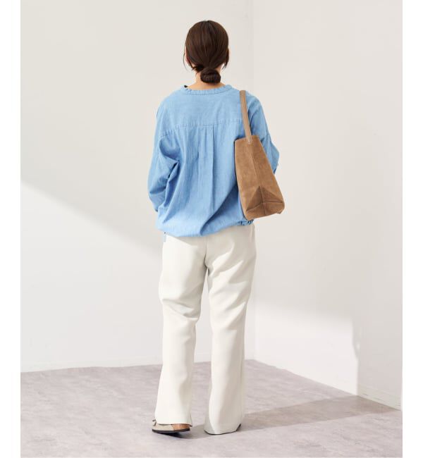 FRAMeWORK「《追加》ライトダブルクロスイージースラックス2」|スラックス|