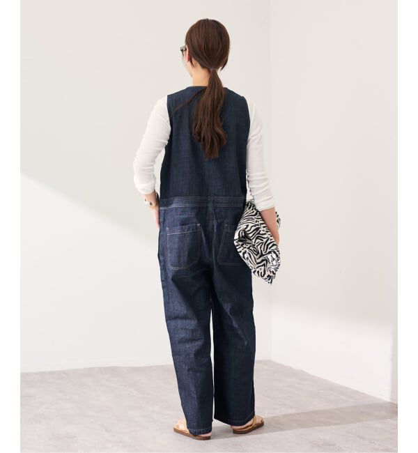 FRAMeWORK「≪追加予約≫WHITE FIELD ノースリーブオールインワン」|オールインワン|