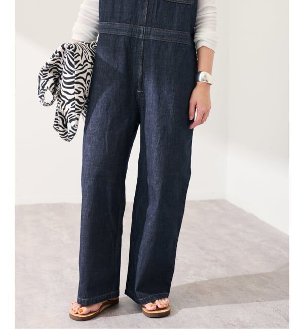 FRAMeWORK「≪追加予約≫WHITE FIELD ノースリーブオールインワン」|オールインワン|