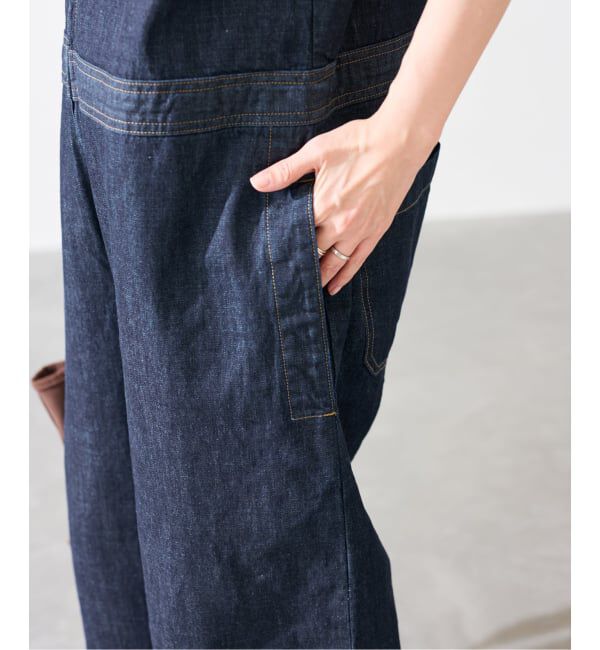 FRAMeWORK「≪追加予約≫WHITE FIELD ノースリーブオールインワン」|オールインワン|