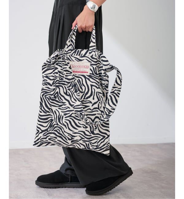 FRAMeWORK「≪追加予約≫YA GOOD IDEAS BIG TAG FABRIC トート 2」|トートバッグ|