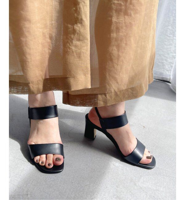  「《追加》6cmゴムストラップサンダル」|サンダル|