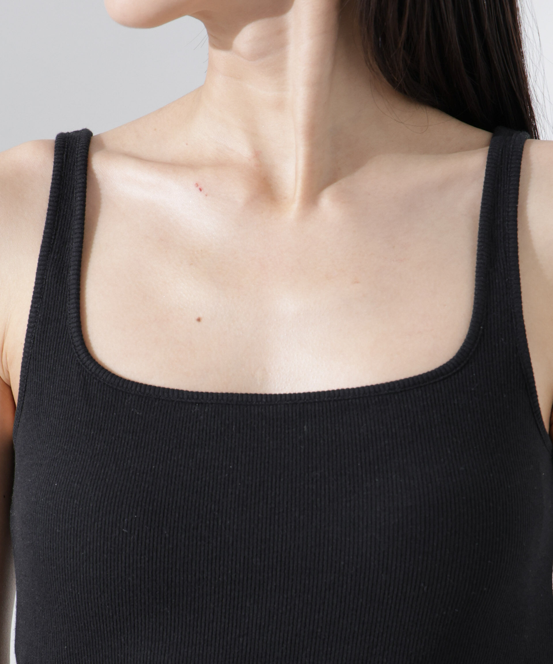 nano･universe「抗菌防臭リブカップ付きタンクトップ」|Tシャツ・カットソー|