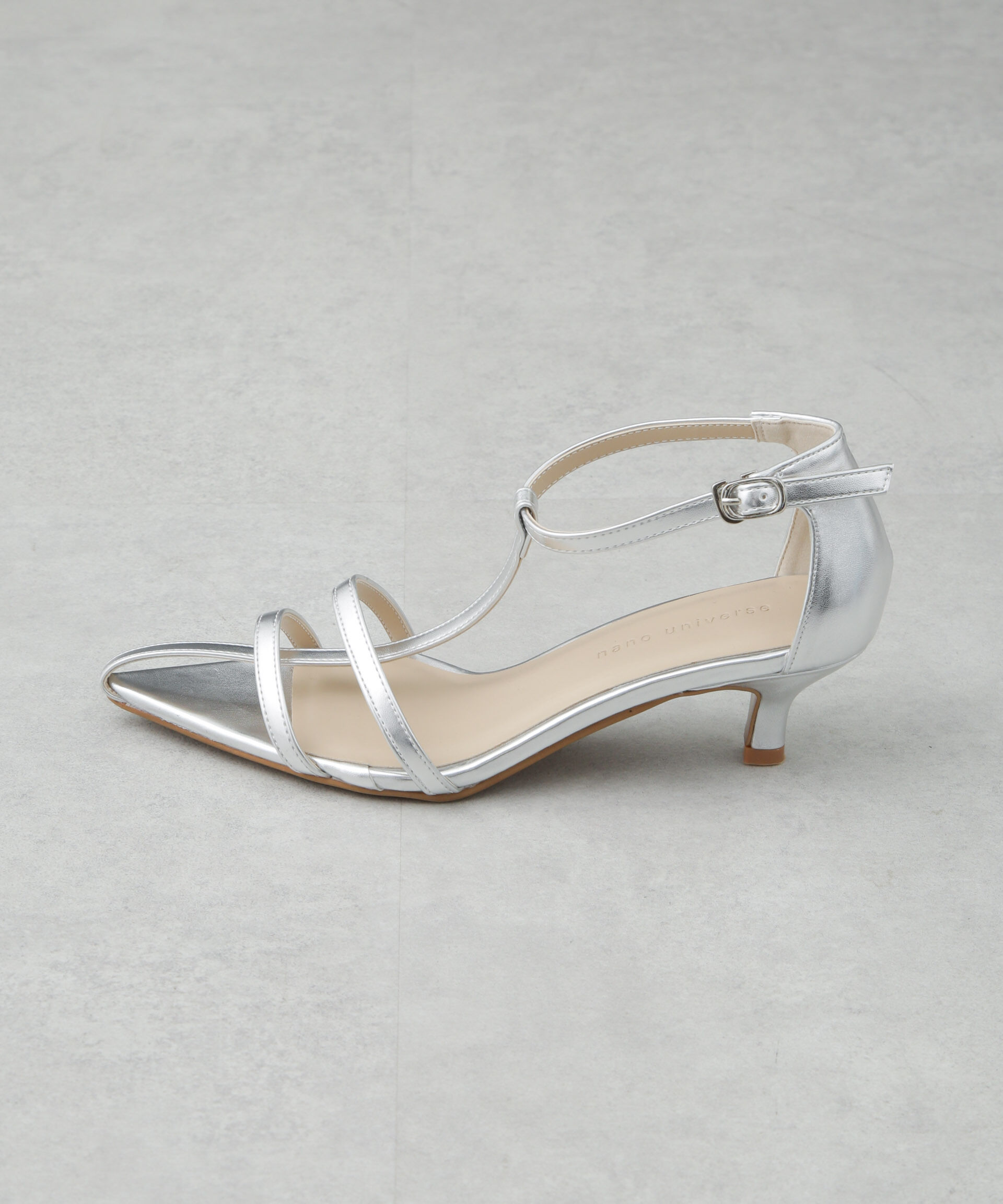 nano･universe「クロスストラップサンダル」|ビジネス・ドレスシューズ|