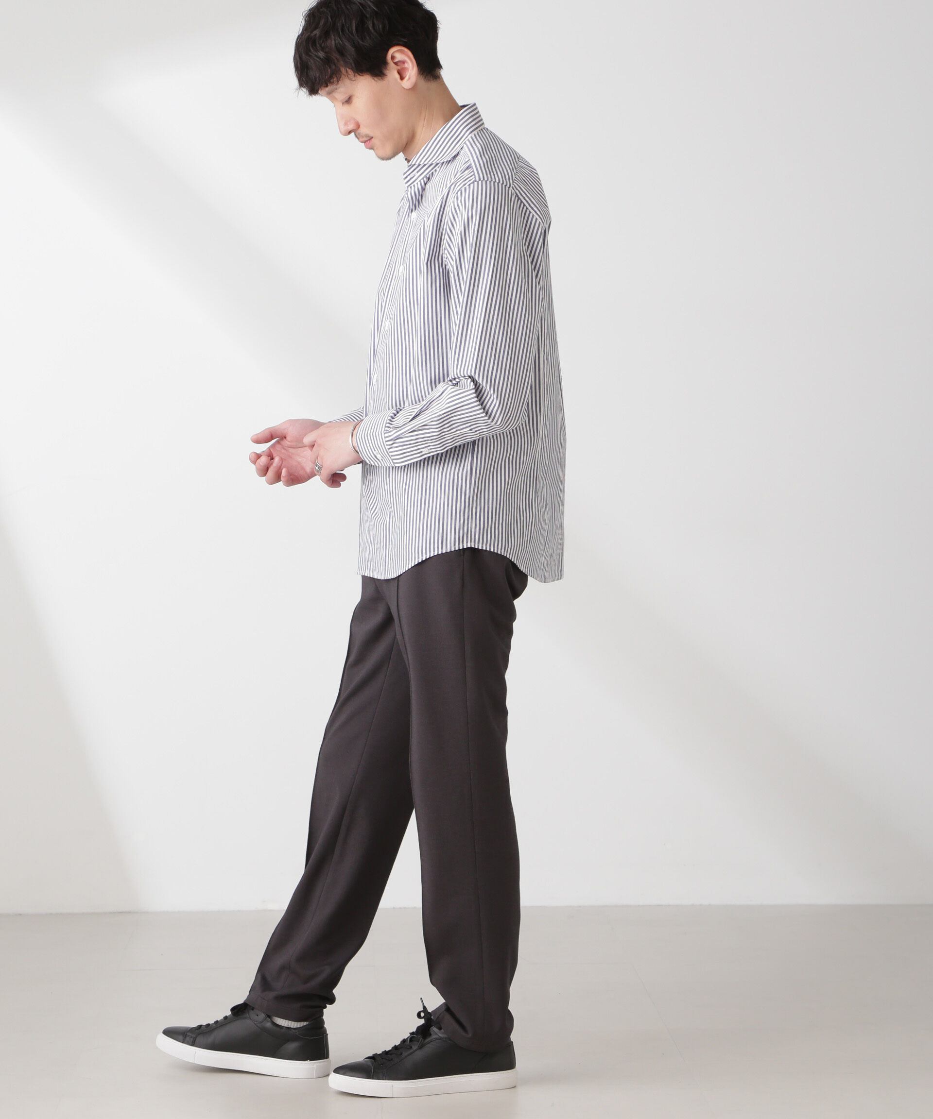 nano･universe「「N TROUSERS PREMIUM」IN DRY カノコストレッチパンツ(セットアップ可)」|スーツ|