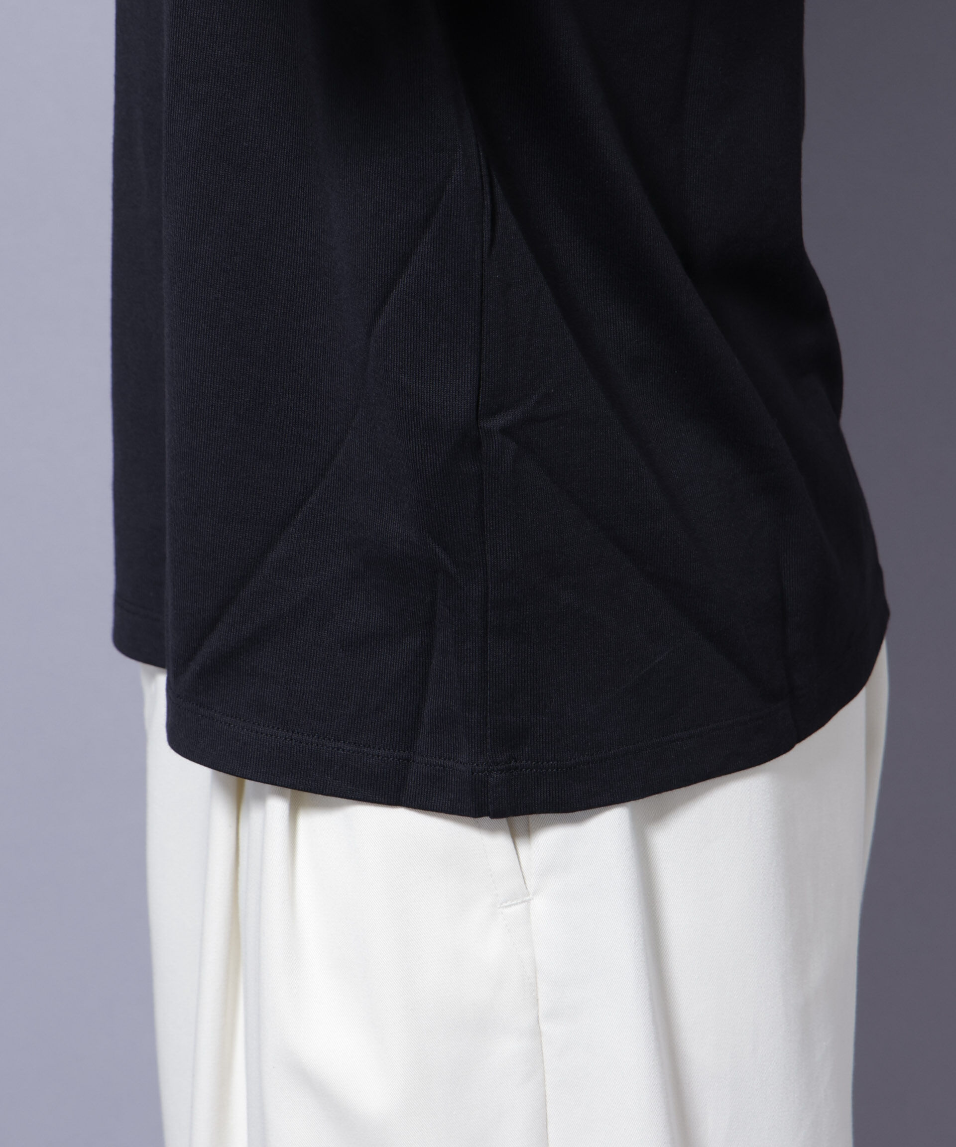 nano･universe「Anti Soaked(R) 汗染み防止 クルーネック レギュラーシルエットTシャツ」|Tシャツ・カットソー|