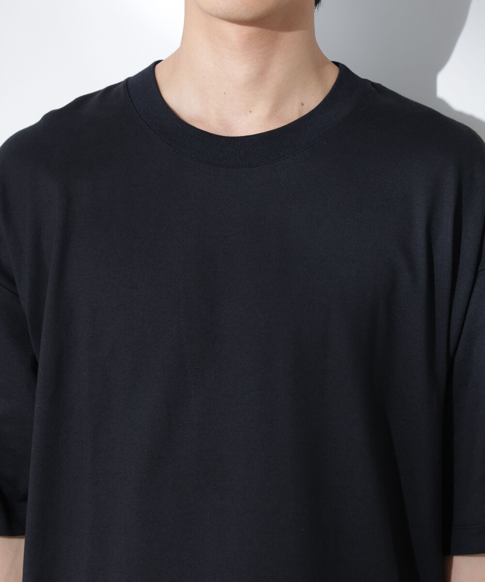 nano･universe「Anti Soaked(R)  汗染み防止 クルーネック ビッグシルエットTシャツ」|Tシャツ・カットソー|