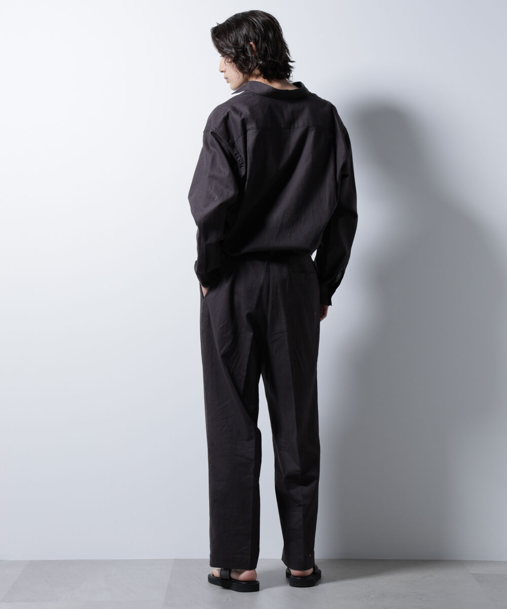 nano･universe「「BELGIUM LINEN FABRICS」リネンコットンレギュラーシャツ」|シャツ・ブラウス|