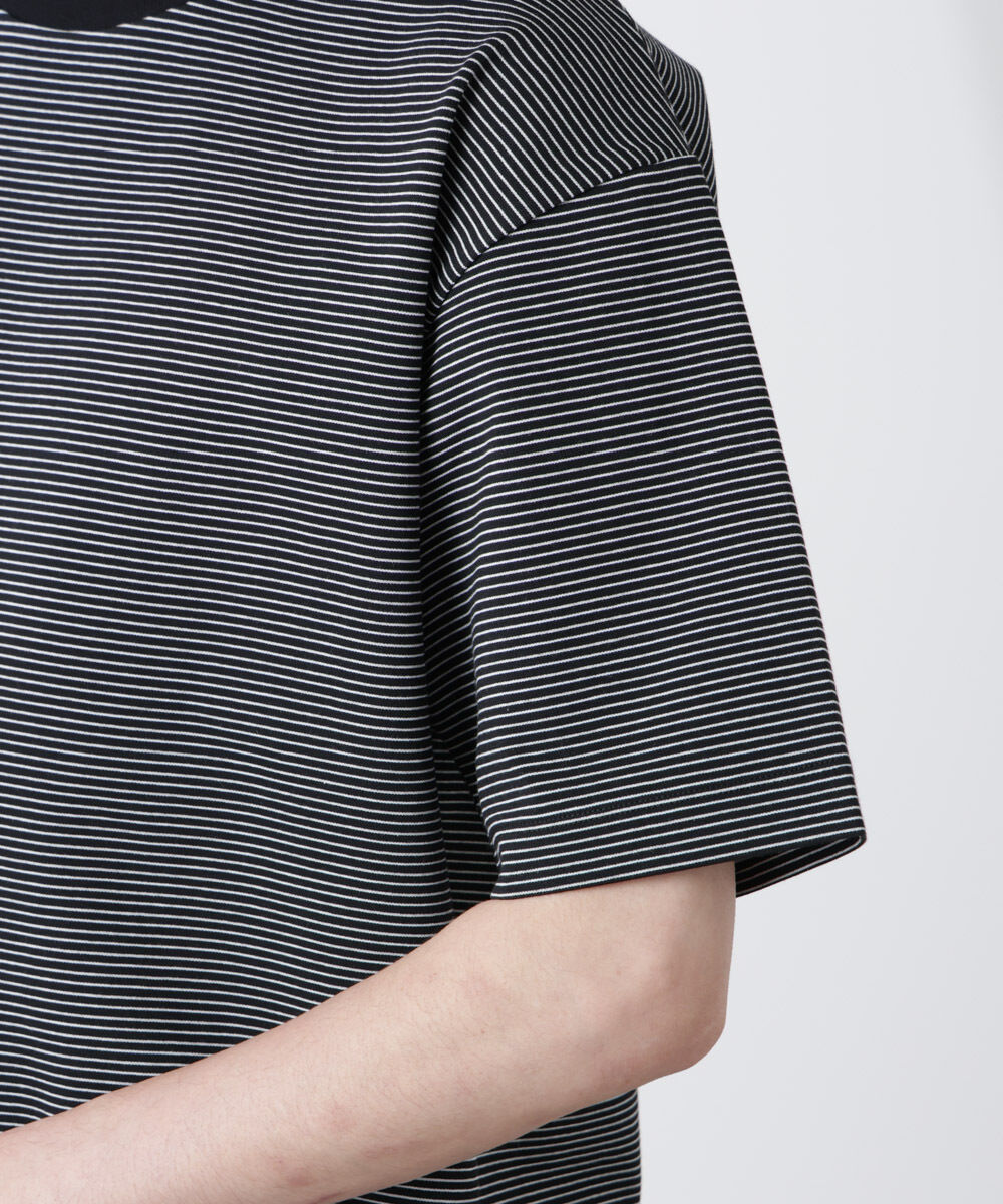 nano･universe「ワイドシルエットボーダーTシャツ」|Tシャツ・カットソー|