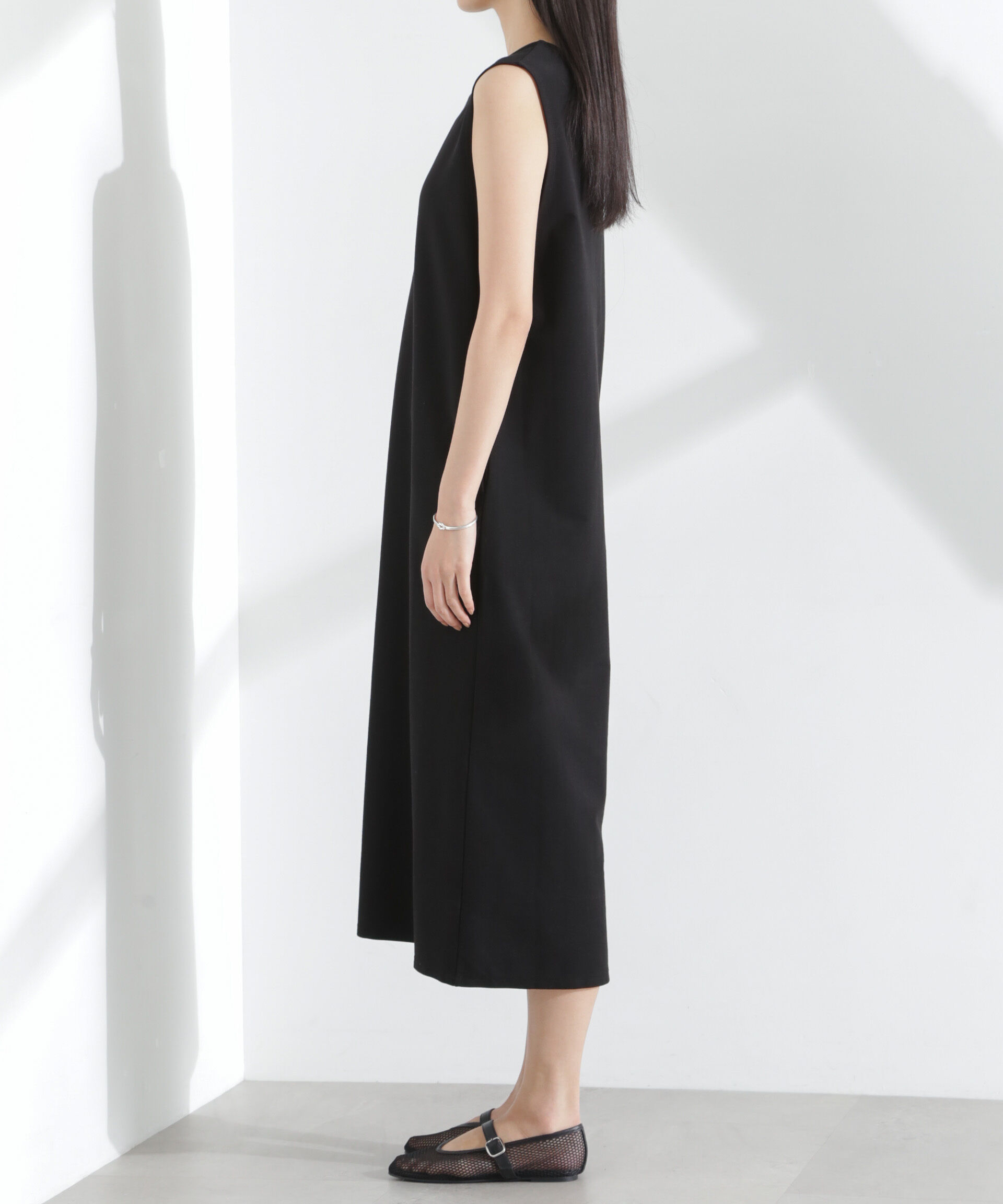 nano･universe「「MC」coveross(R)ツイル調 冷感プレーティング天竺ワンピース」|ワンピース|