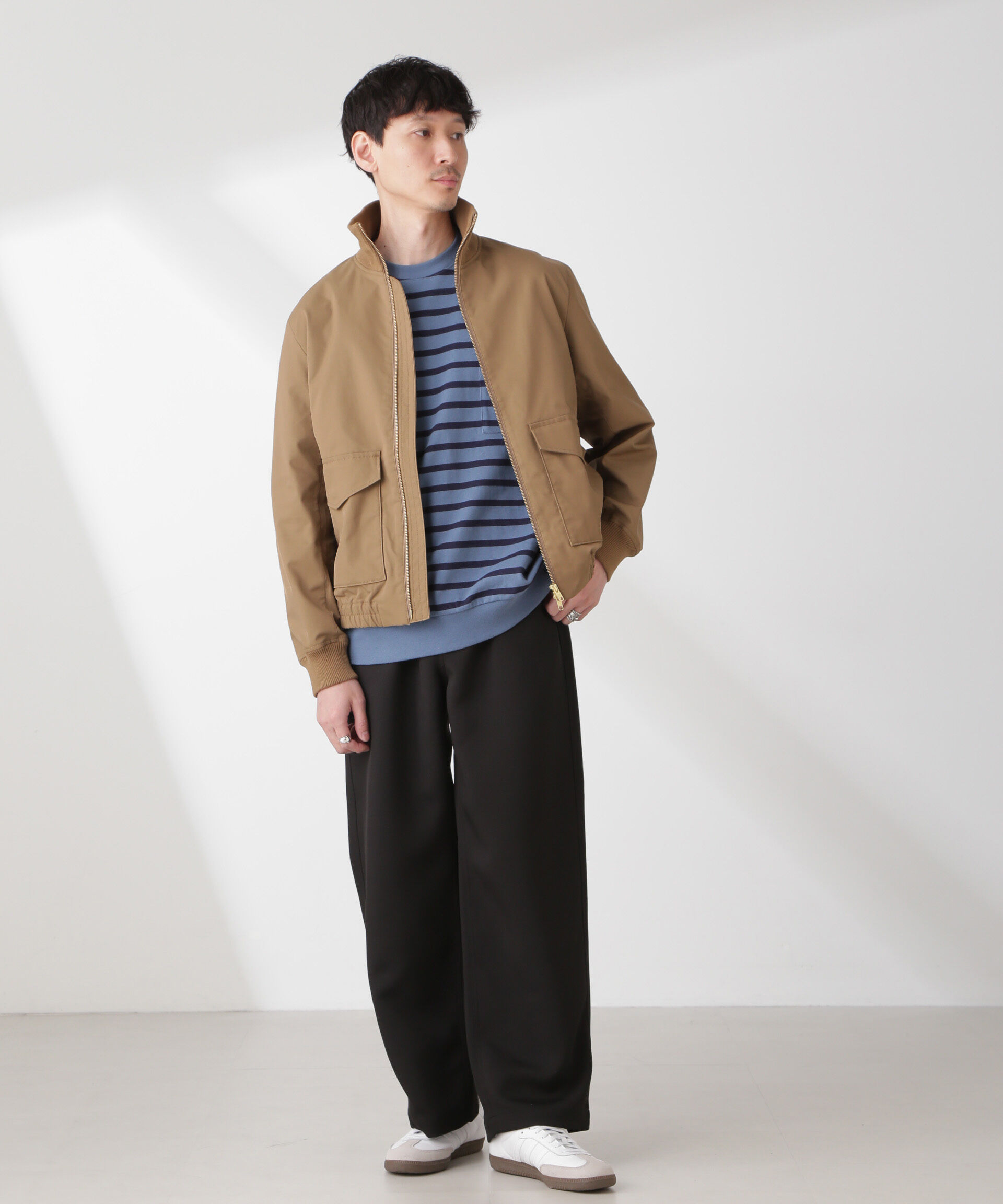  「トリプルクロス バレルレッグパンツ(セットアップ可)」|その他|