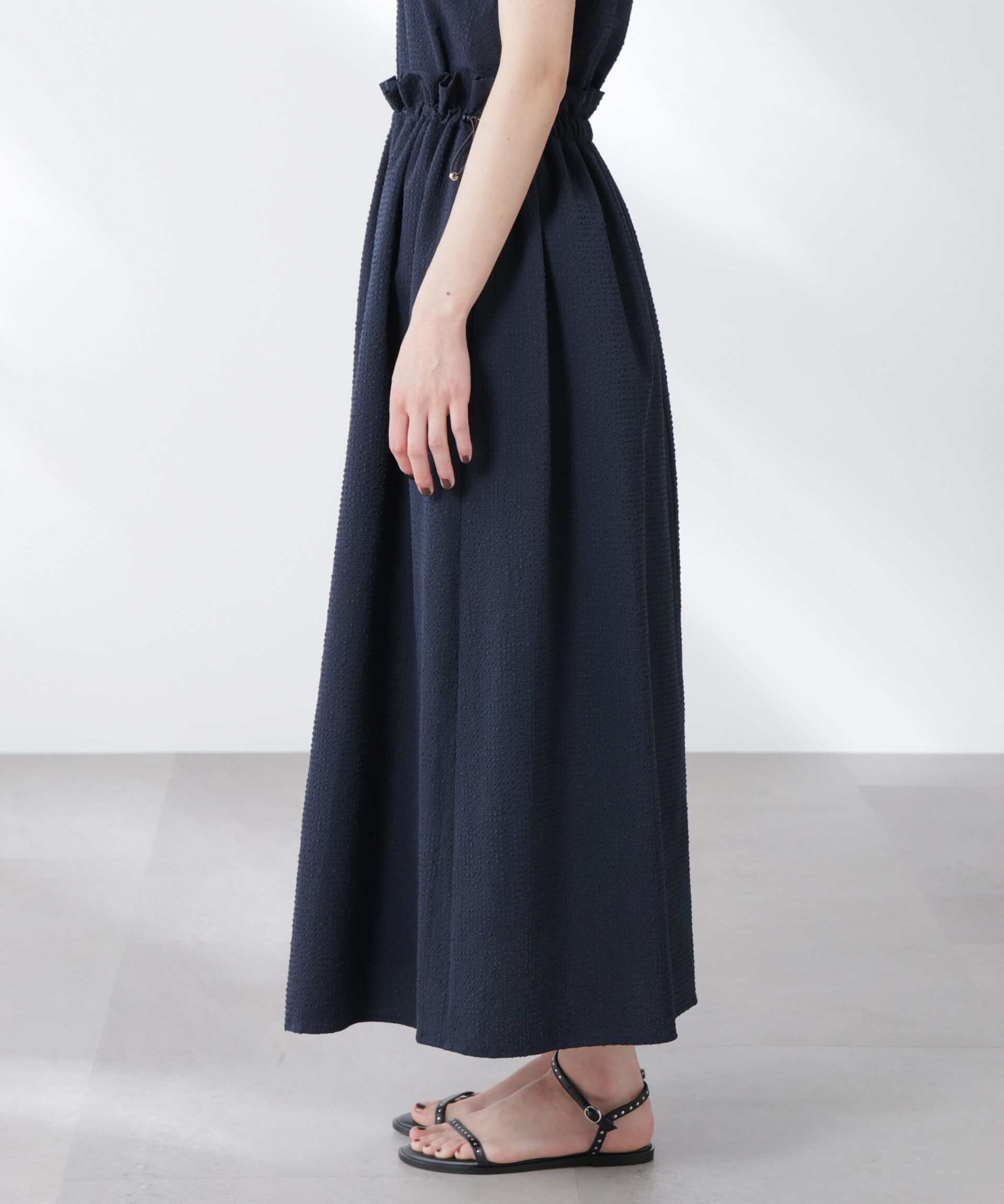 nano･universe「サッカーブラウス&times;スカートセットアップ」|ワンピース|