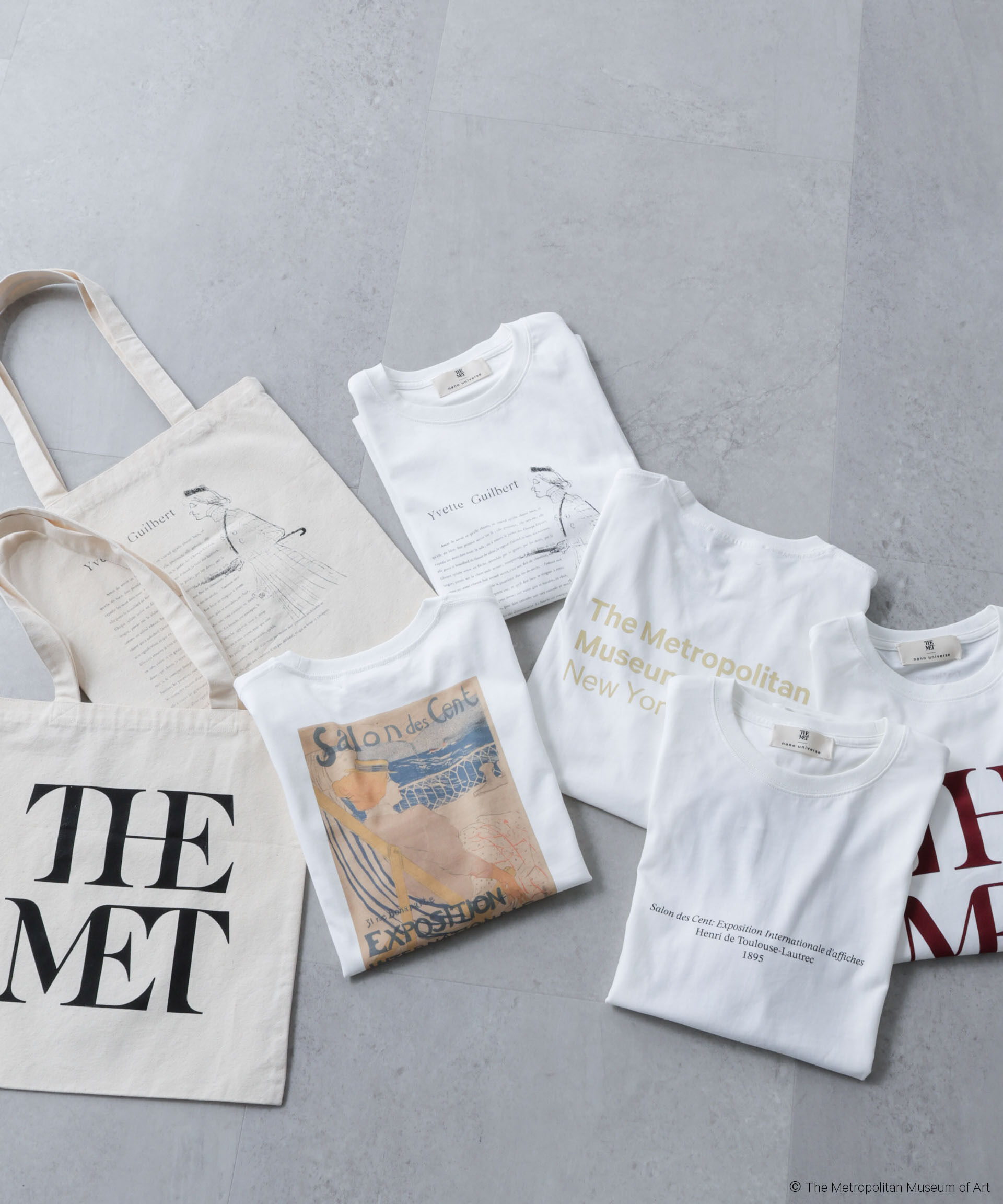 nano･universe「The Met 別注ロゴプリントTシャツ」|Tシャツ・カットソー|