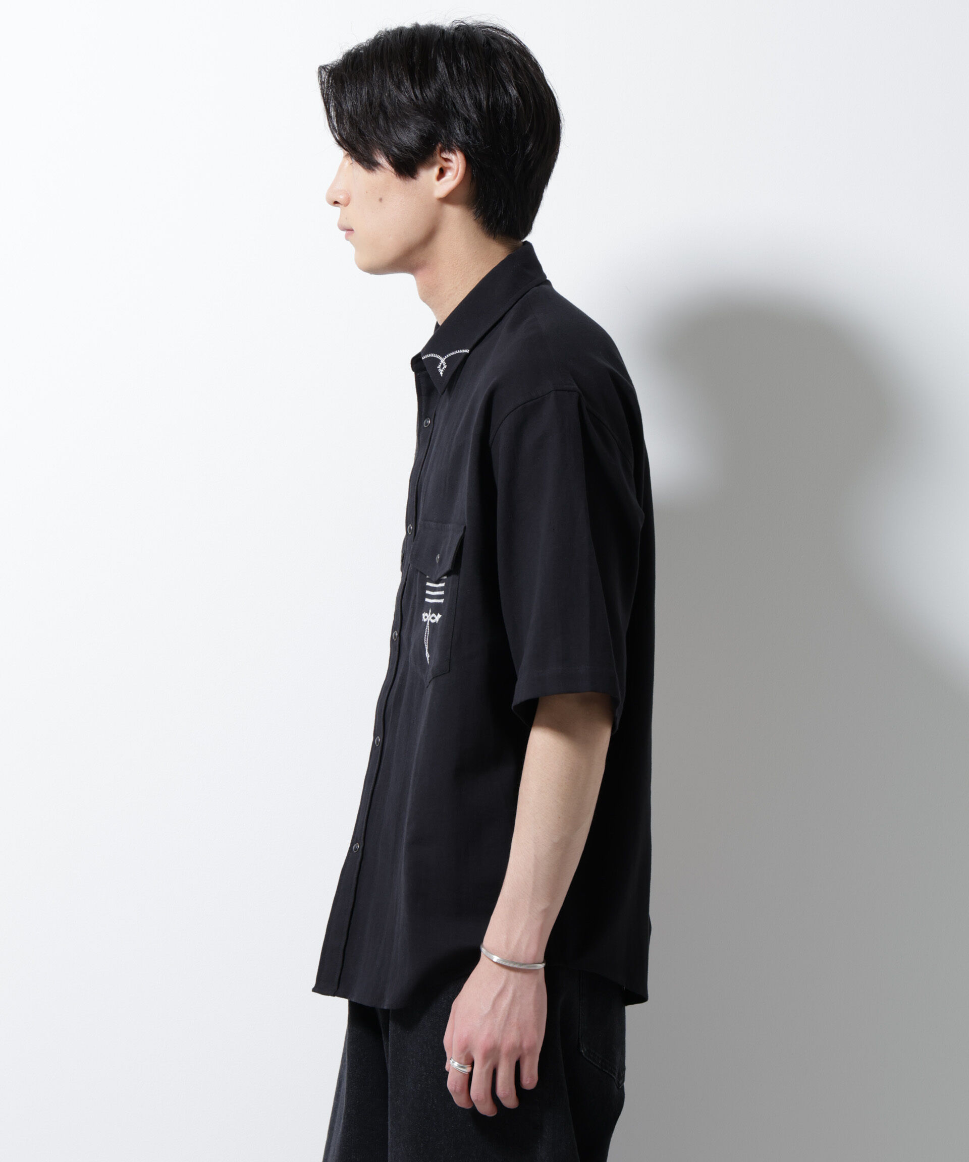 nano･universe「エンブロイダリー ウェスタンシャツ」|シャツ・ブラウス|