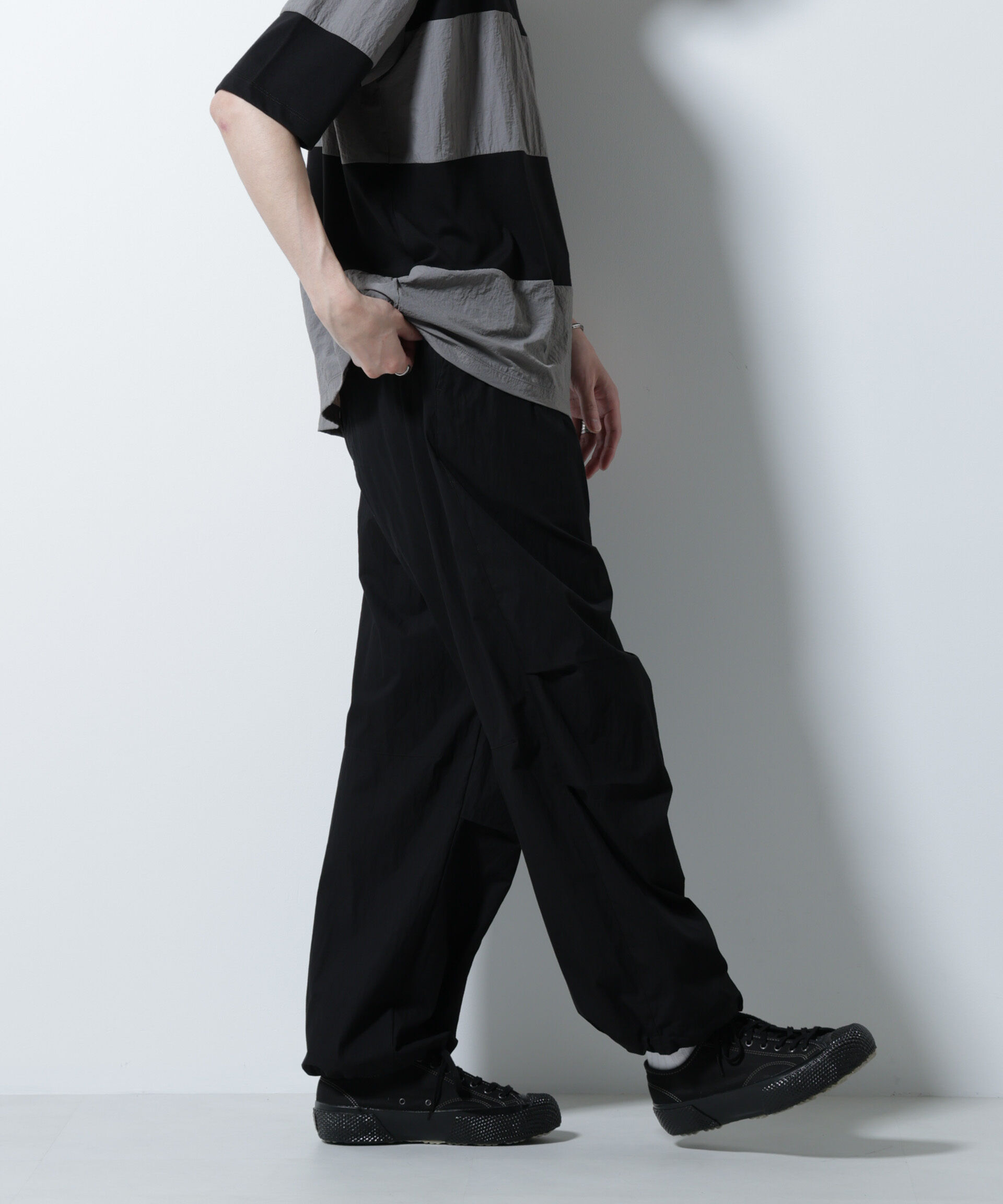 nano･universe「ライトウェイトバギーパンツ」|チノ|