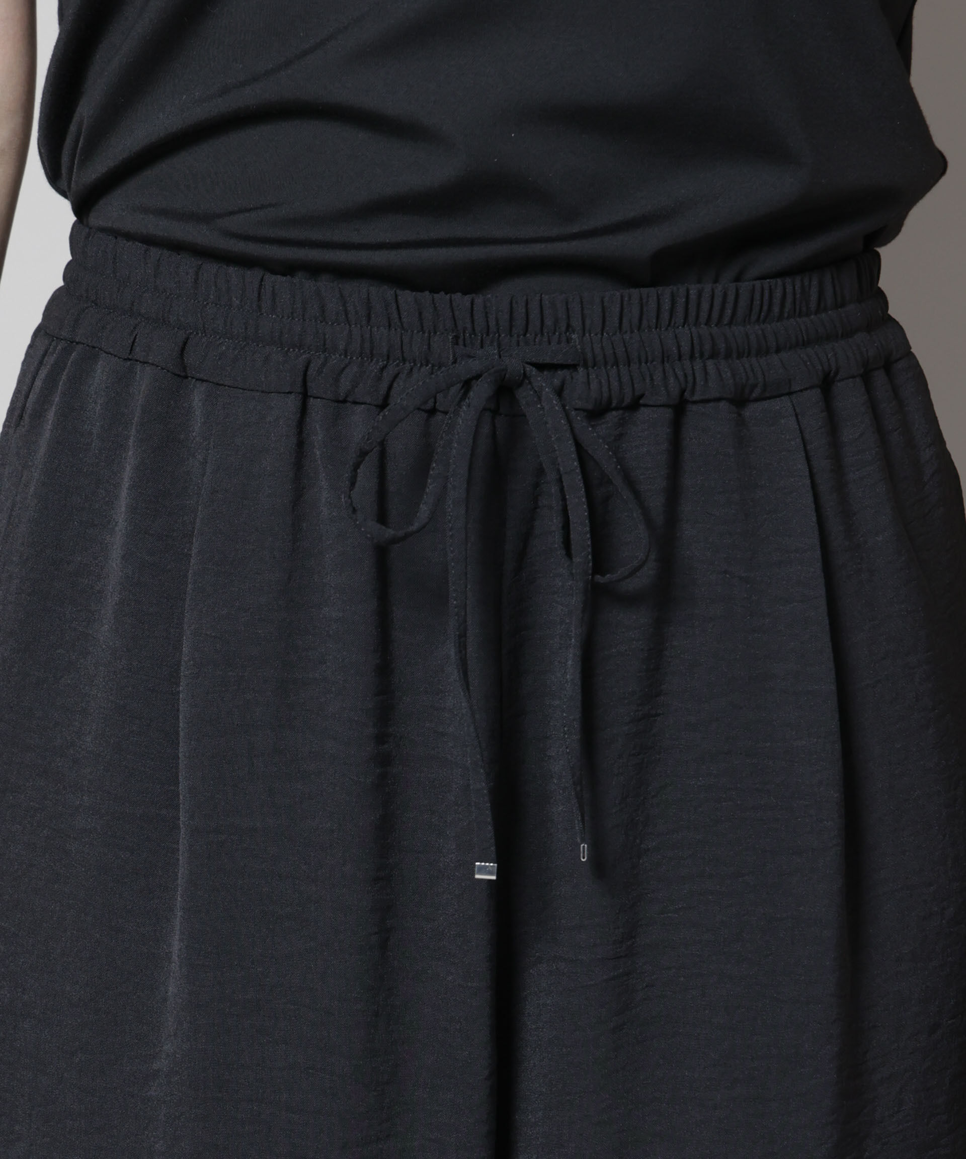 nano･universe「イージードロストワイドパンツ(セットアップ可)」|チノ|