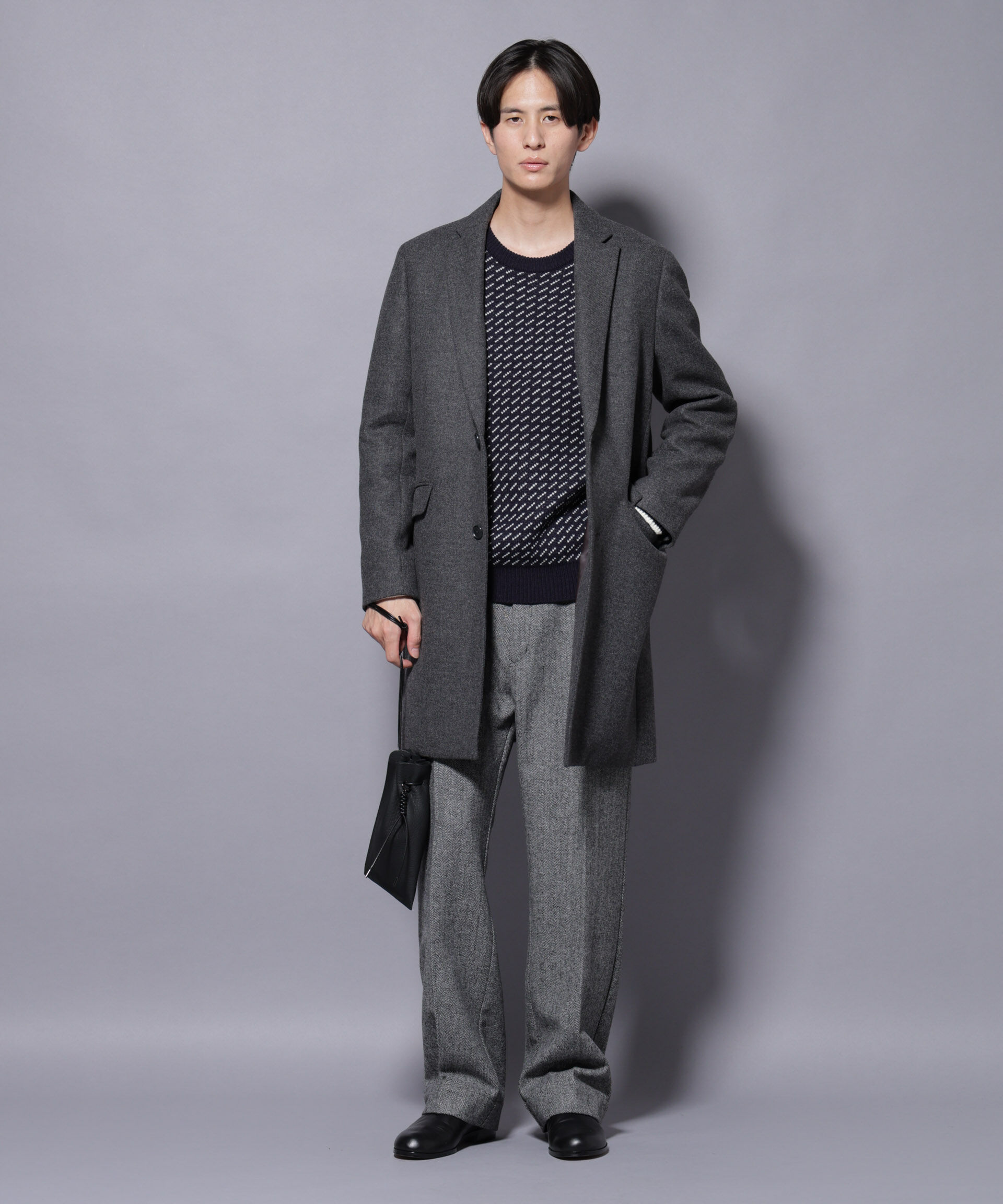 nano･universe「ウール/Nメルトンチェスターコート」|その他|