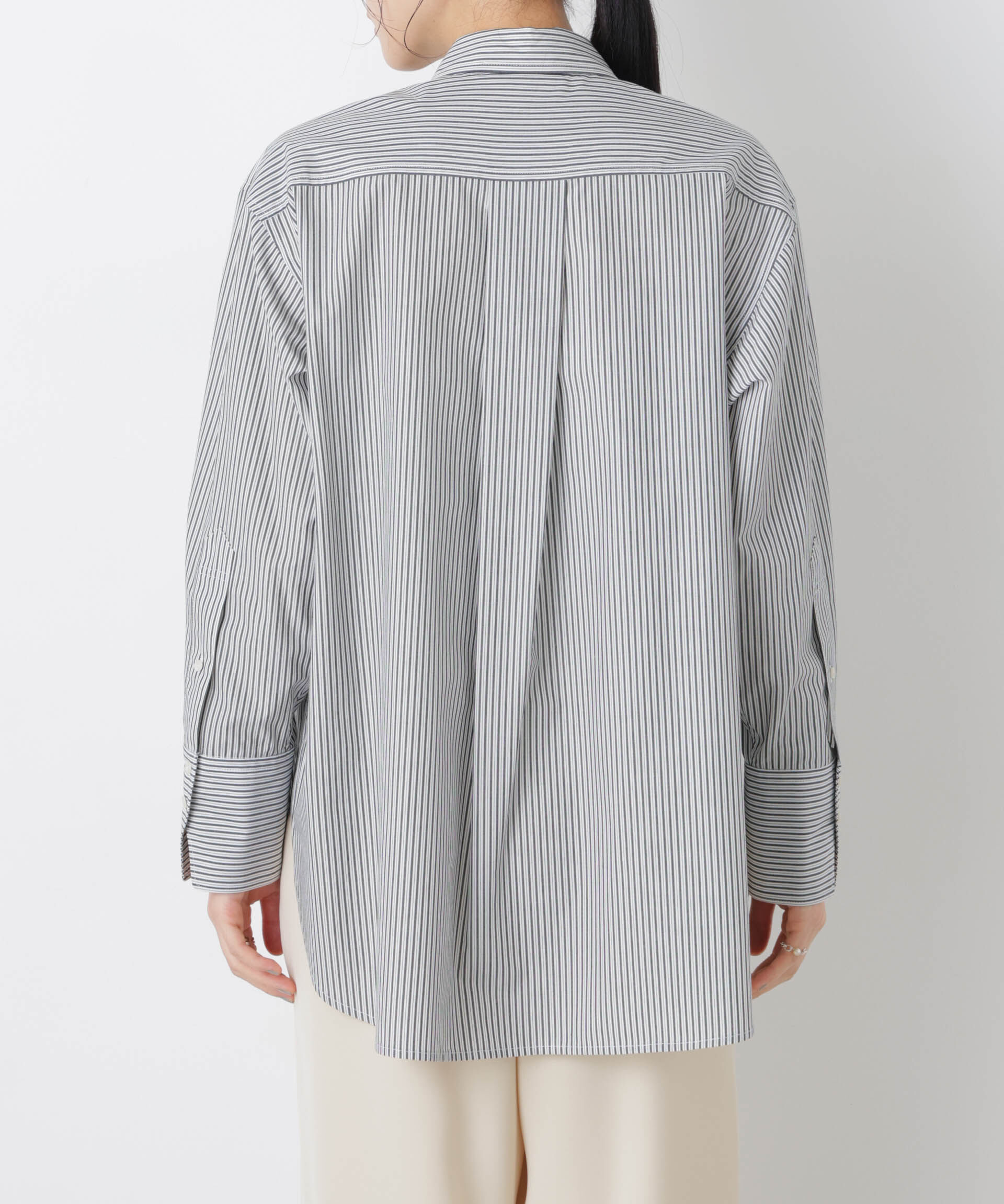 nano･universe「2wayオーバーシャツ」|シャツ・ブラウス|