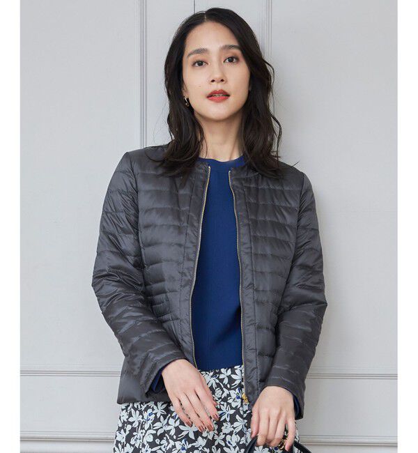 自由区「【洗える】リバーシブルライトダウン ジャケット」|ダウン|スレート