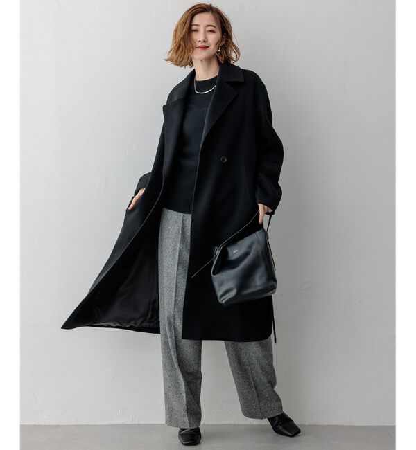 23区「MTRカシミヤライトビーバー チェスターコート」|チェスターコート|