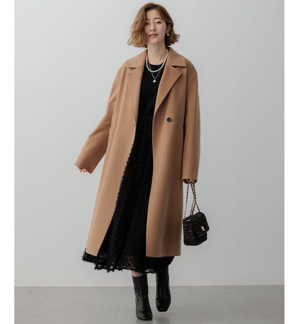 23区「MTRカシミヤライトビーバー チェスターコート」|チェスターコート|