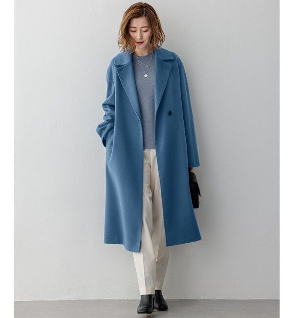 23区「MTRカシミヤライトビーバー チェスターコート」|チェスターコート|