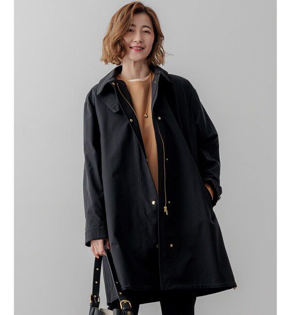 23区「【撥水加工/洗える】中綿ベストライナー付き マルチウェイアウター」|その他|ブラック系