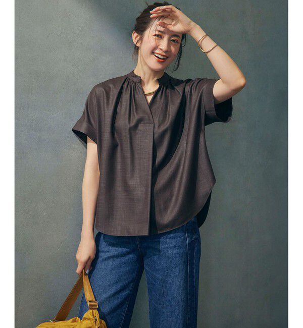 23区「【RED CARD TOKYO&times;23区/VERY3月号掲載】デニム ライン ワイドパンツ」|デニム|