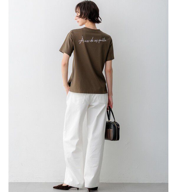 23区「【見上愛さん着用/Oggi掲載/接触冷感】23区DENIM サマー ストレート ワイド パンツ」|デニム|
