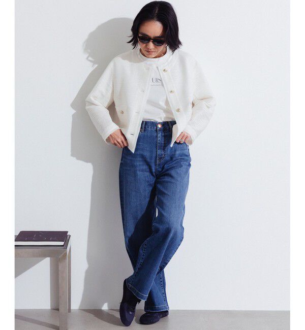 23区「【見上愛さん着用/Oggi掲載/接触冷感】23区DENIM サマー ストレート ワイド パンツ」|デニム|
