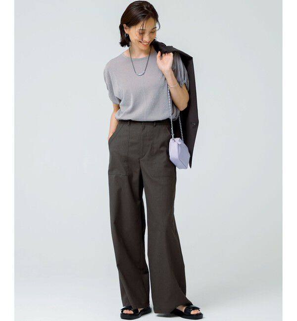 23区「【吸水速乾/UVカット/洗える】ボディシェルドライオックス ベイカー パンツ」|その他|