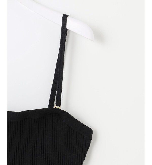 ANY SIS「【洗える】ニットリブ ビスチェ」|ニット・セーター|