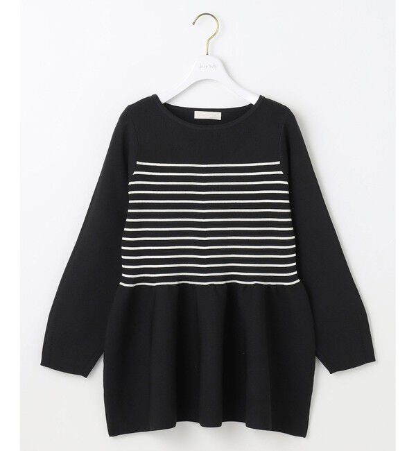 ANY SIS「【洗える】スポンディッシュペプラム ニット」|ニット・セーター|