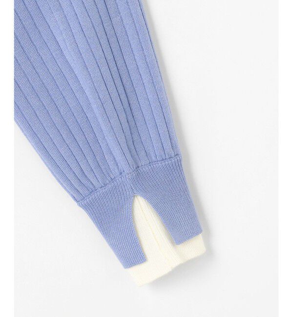 ANY SIS「【WEB・一部店舗限定】ダブルカラー ニット」|ニット・セーター|