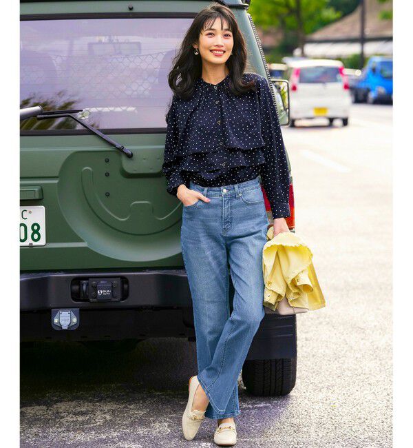 ANY SIS「ラッフルレイヤード ブラウス」|シャツ・ブラウス|