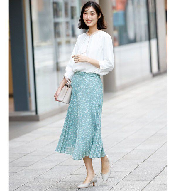 ANY SIS「ボウタイツイル ブラウス」|シャツ・ブラウス|