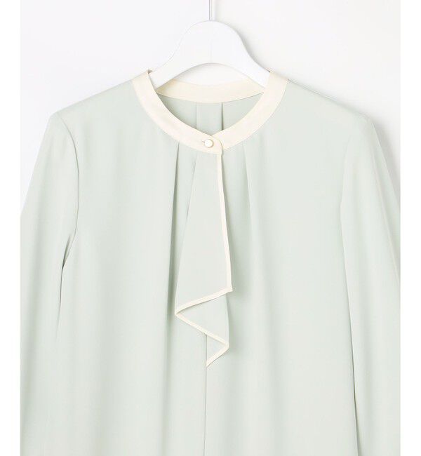 ANY SIS「ボウタイツイル ブラウス」|シャツ・ブラウス|