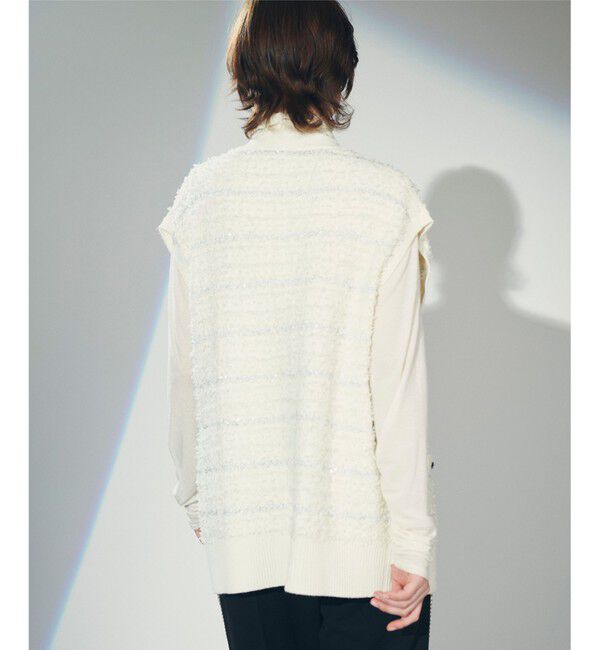 Diagram「ツイードVネックニットベスト」|ベスト・ジレ|