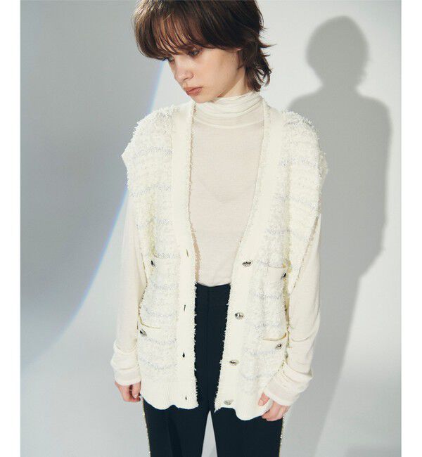 Diagram「ツイードVネックニットベスト」|ベスト・ジレ|