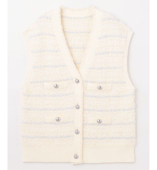 Diagram「ツイードVネックニットベスト」|ベスト・ジレ|