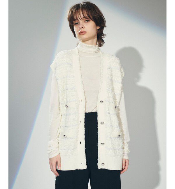 Diagram「ツイードVネックニットベスト」|ベスト・ジレ|