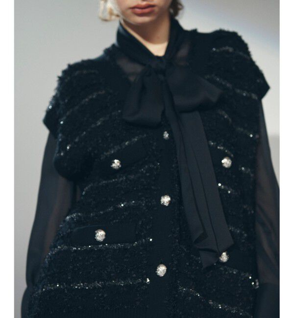 Diagram「ツイードVネックニットベスト」|ベスト・ジレ|