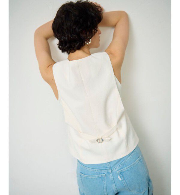 Grace Class「リネン混ツイルジレ」|ベスト・ジレ|