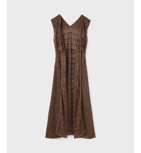 GRACE CONTINENTAL「レースロングカーディガン」|カーディガン|