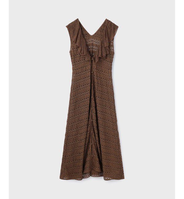 GRACE CONTINENTAL「レースロングカーディガン」|カーディガン|