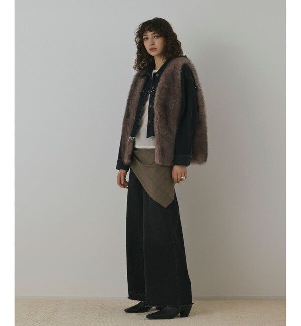 Diagram「フリンジスタッズデニムジャケット」|その他|