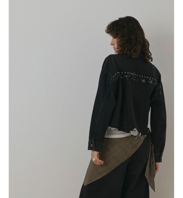 Diagram「フリンジスタッズデニムジャケット」|その他|