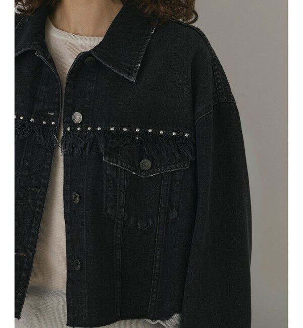 Diagram「フリンジスタッズデニムジャケット」|その他|